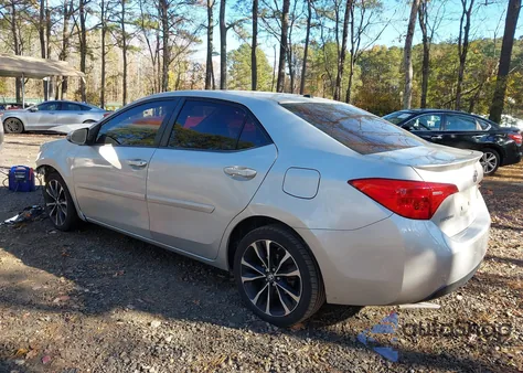 2017 Toyota Corolla Xse z USA, uszkodzony, nr VIN 2T1BURHE8HC813105